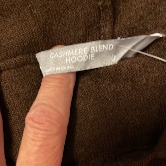 Very Soft Members Mark Cashmere Blend Sweater Hoodie - Picture 7 of 11